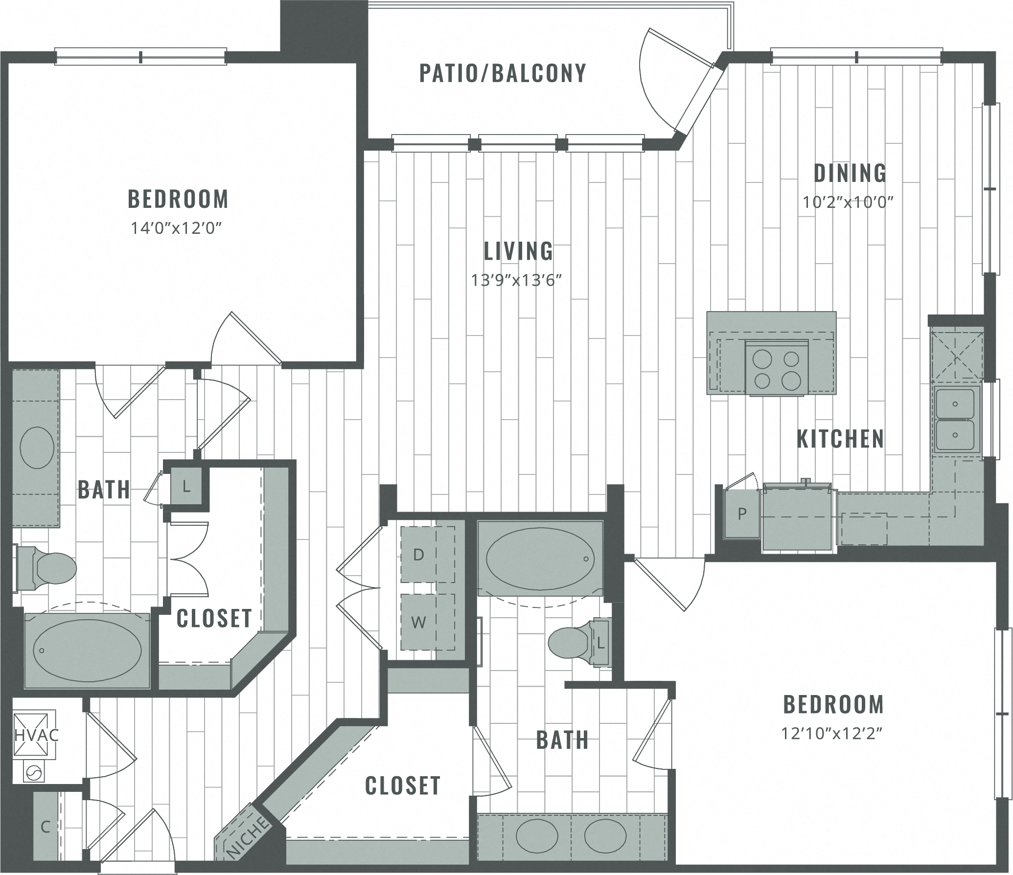 6107 E Riverside Drive 1-3 Beds Apartment for Rent - Photo Gallery 39